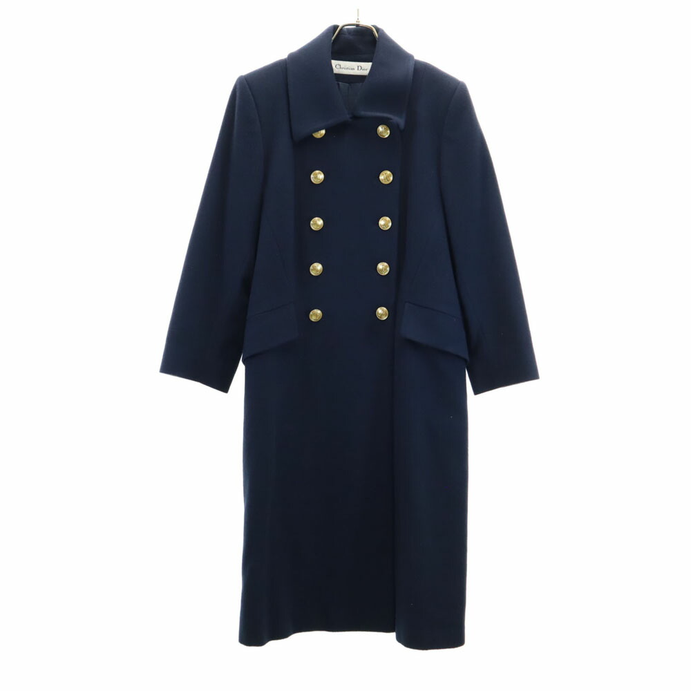 Christian Dior クリスチャンディオールキッズ ウールコートネイビー
