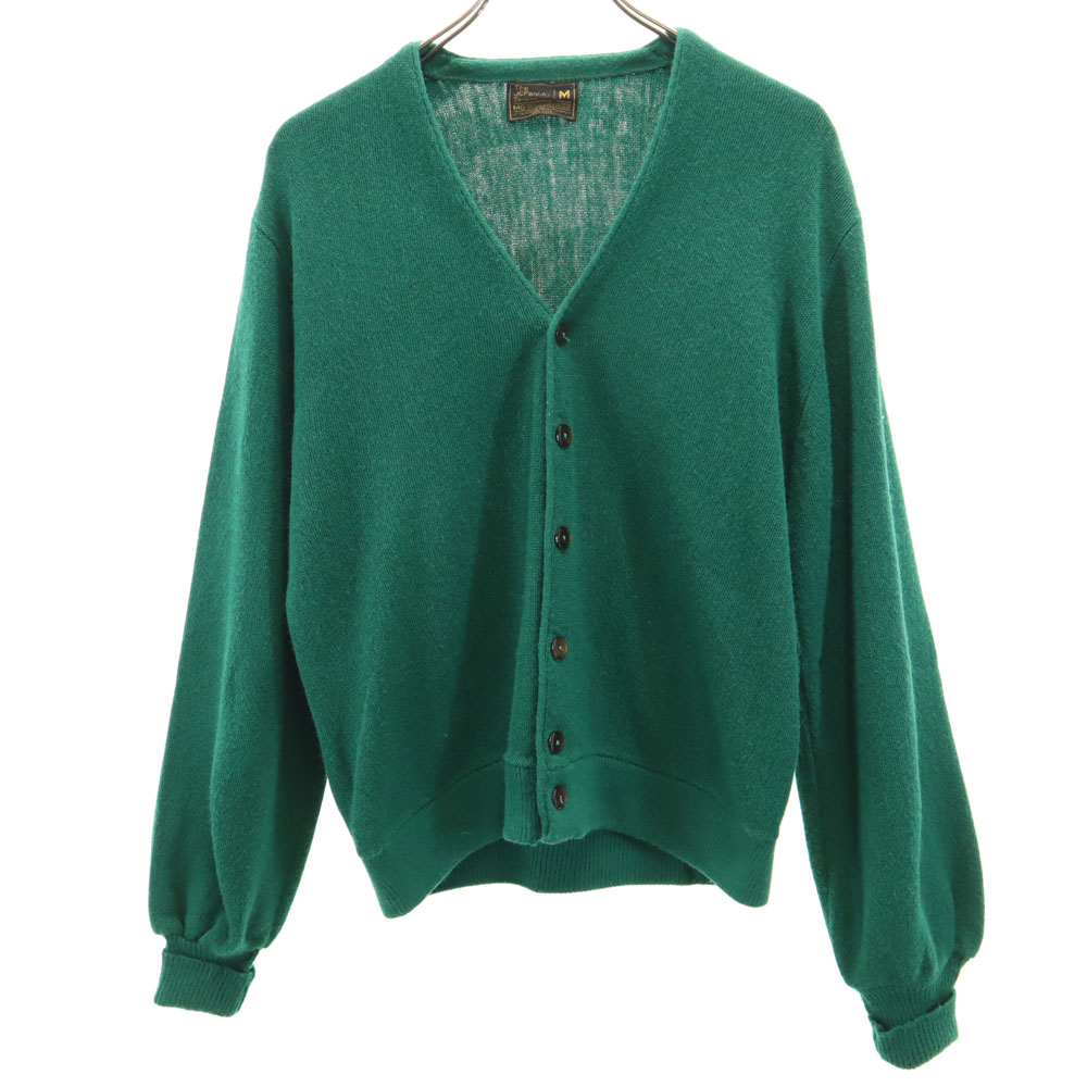 楽天市場】【中古】JC Penney60s モヘア混 ニットカーディガン ブルー