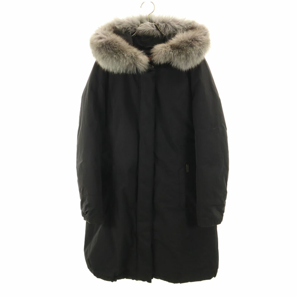 美品　ウールリッチ　 ダウンコート　ブラック　WOOLRICH フォックス　S 楽天市場】古着 WOOLRICH ウールリッチ ダウンコート S ブラック