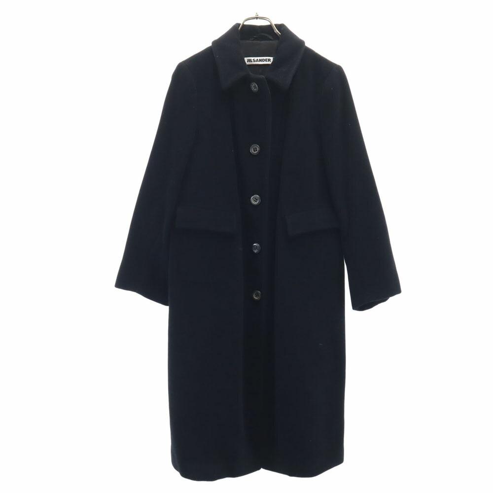 イタリア製 JIL SANDER ナロー ラペル ダブル チェスター コート trim_ofkss_item5c2e9696bdf311e