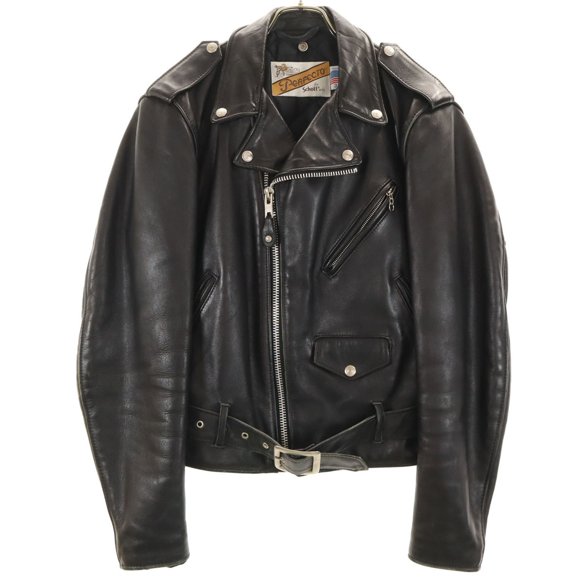 【美品】schott 118 ダブルライダース VINTAGE】90s Schott Double Riders Jacket 『118』最高の革質を
