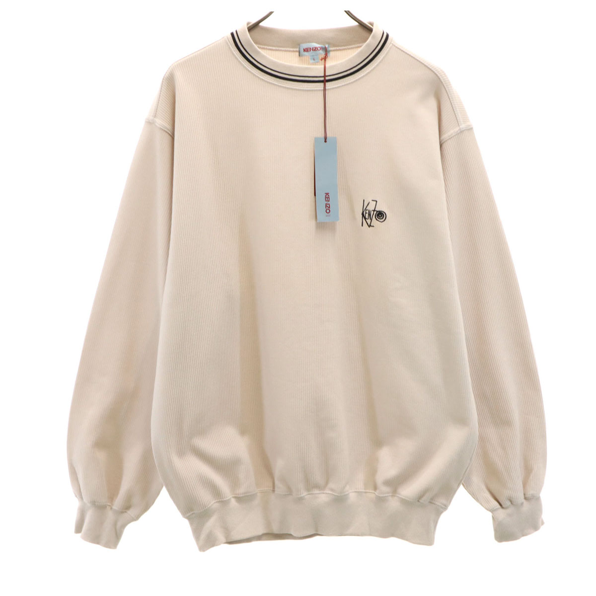 楽天市場】ケンゾーゴルフ 日本製 ロゴ刺繍 ゴルフスウェット 4 白系