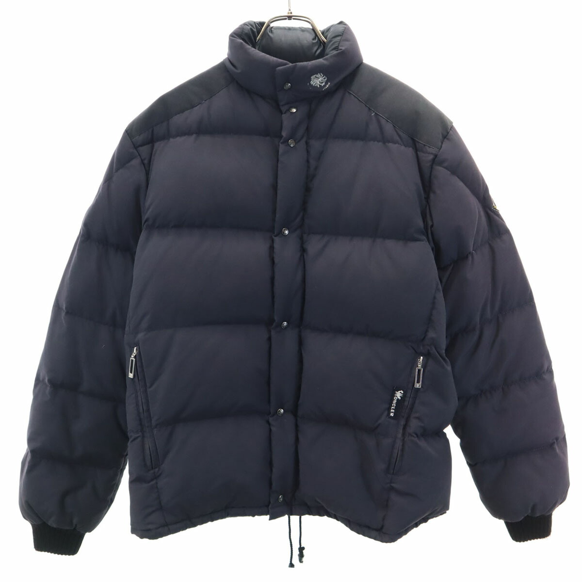Old Moncler ネイビー　フード付きリバーシブルジャンパー 大きいサイズと大きい服のメンズ通販【ビッグエムワン】大きい