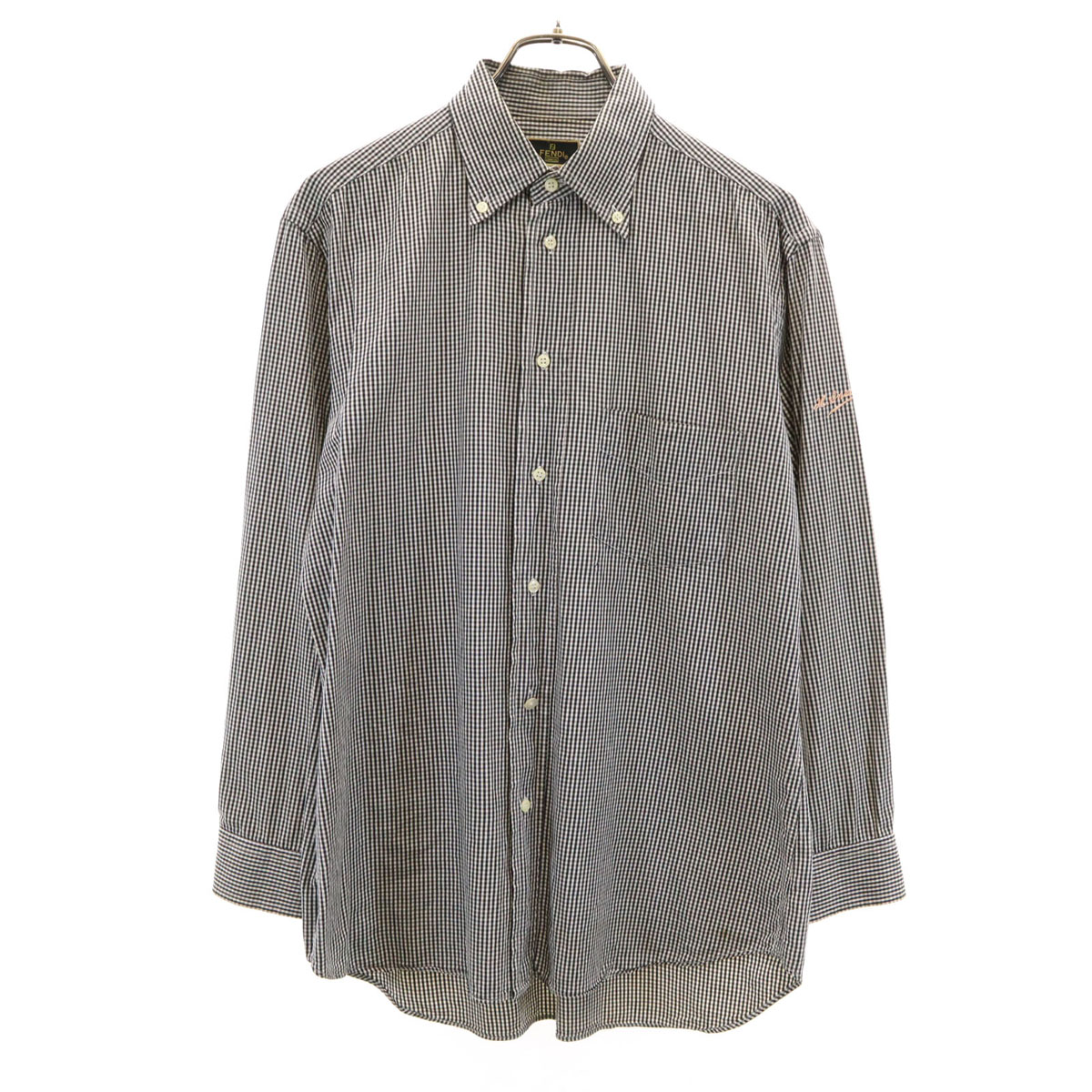 楽天市場】FENDI フェンディ 19AW 襟ズッカ柄 長袖シャツ