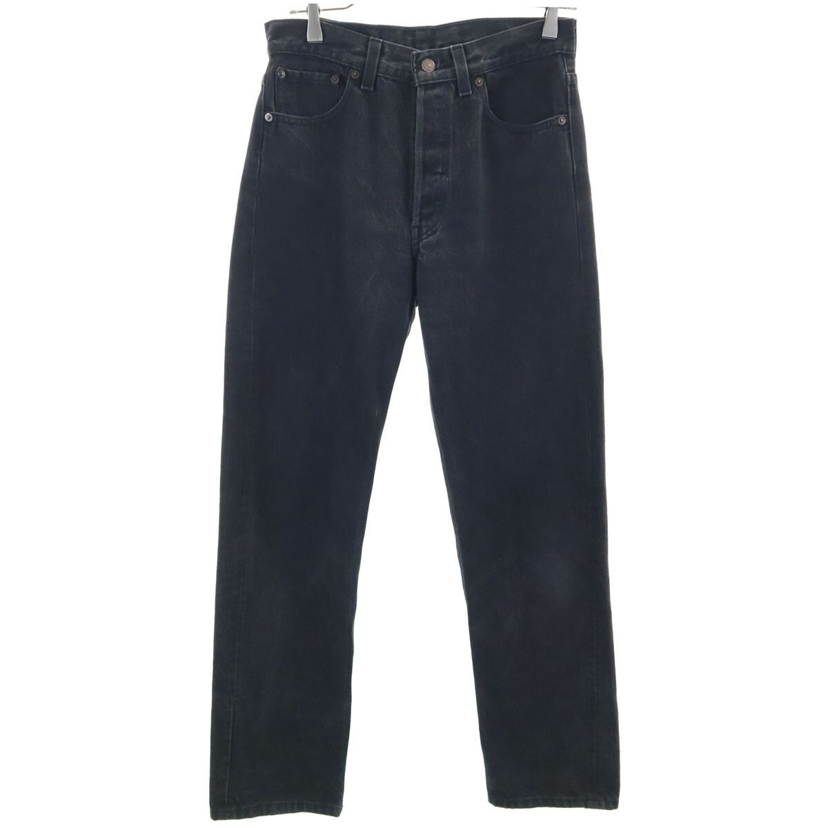 古着 Levi\u0027s リーヴァイズジーンズ 90s 501 USA製 ストレートデニムパンツ W29 黒いこと デニム メンズ 【中古】 【PD】