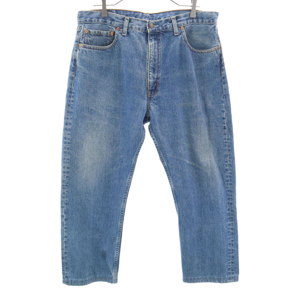 古着 Levi's リーバイス 90s オールド イタリア製 赤タブ ボタン裏10I ユーロリーバイス デニムパンツ w38 ブルー ユーロリーバイス メンズ 【中古】|Bellis