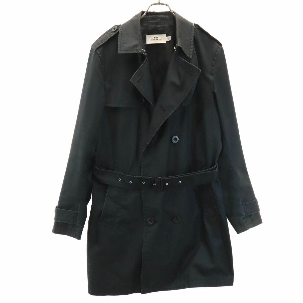【美品】coach メンズ　トレンチコート nag-14664_001.jpg
