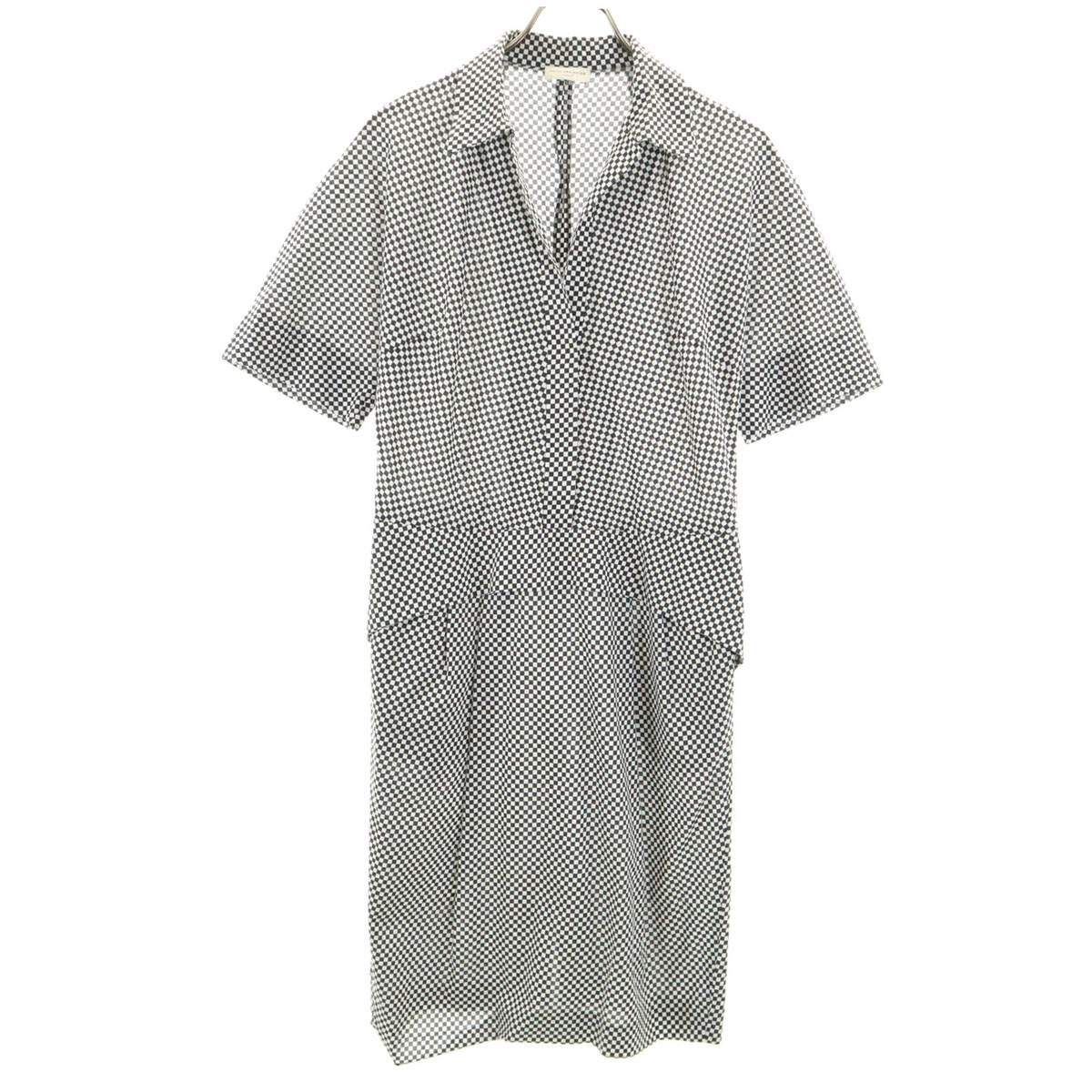 DRIES VAN NOTEN　総柄ロングワンピース 36 ドリスヴァンノッテン DRIES VAN NOTEN】ドリスヴァンノッテン『花柄 シルク長袖