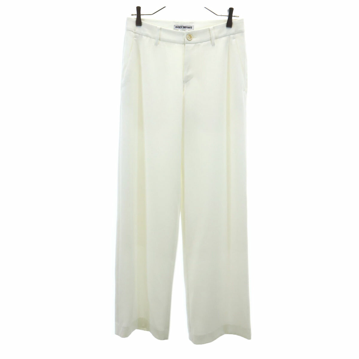 【極美品】ISSEY MIYAKE イッセイミヤケ　ハイウエストツータックパンツ ISSEY MIYAKE イッセイミヤケ タック ワイド パンツ / ハイ