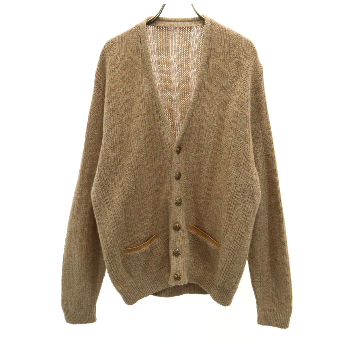 楽天市場】古着 70年代 LORD JEFF アルパカニットカーディガン USA製