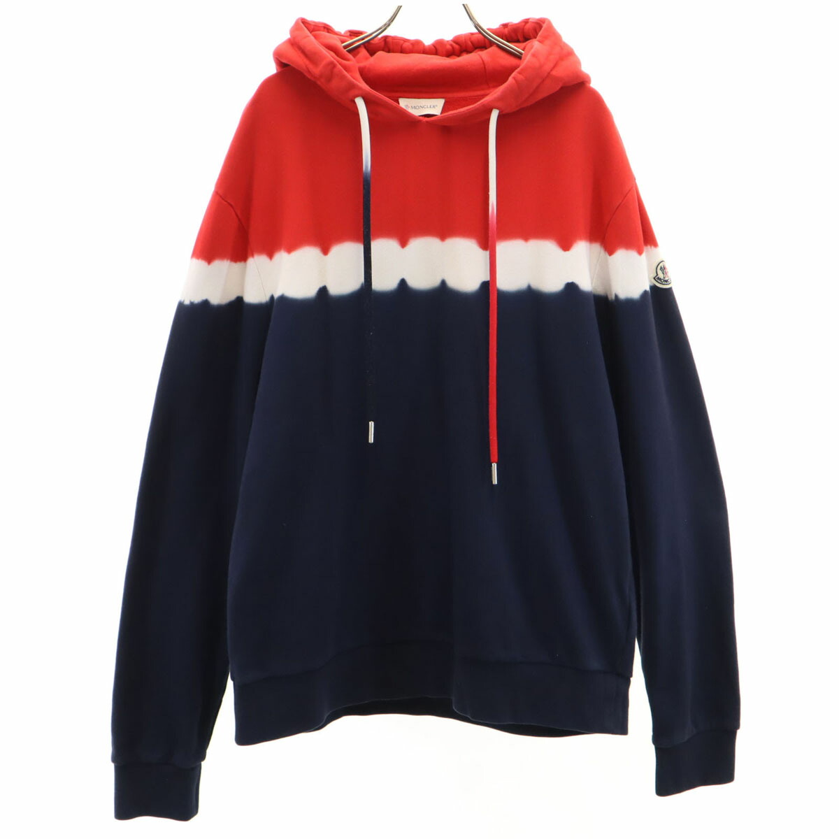 古着 MONCLER モンクレール 長袖 スウェットパーカー L ネイビー メンズ 【中古】|Bellis