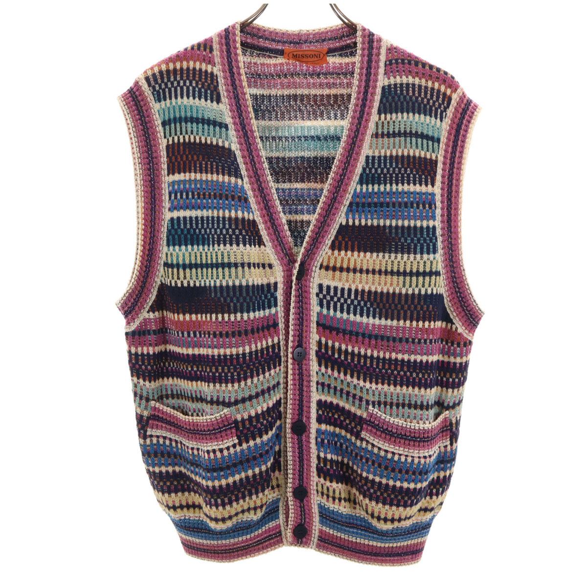 楽天市場】古着 Missoni ミッソーニ イタリア製 Vネック ニット
