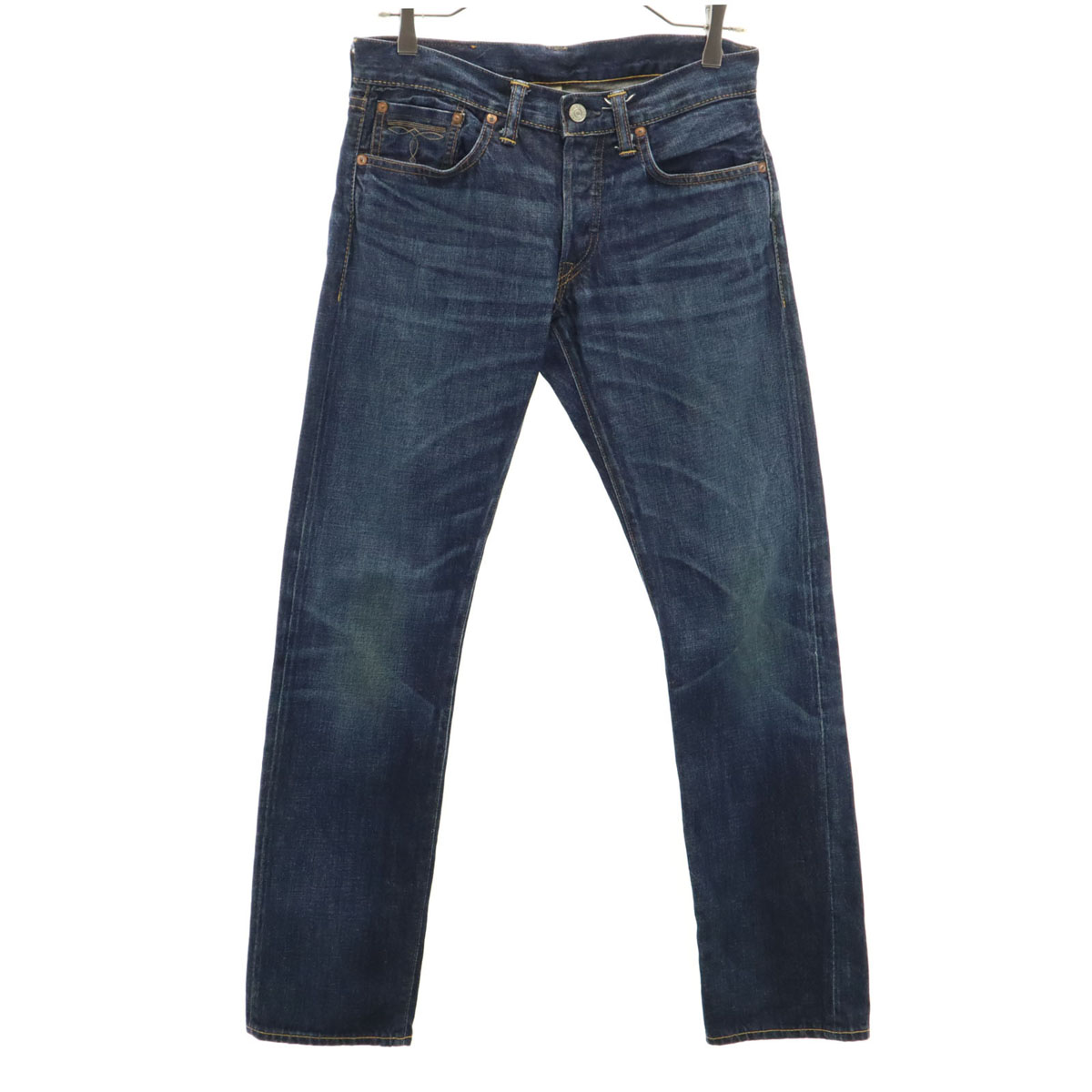 未使用品　RRL　S〜М程度　デニムパンツ　青耳　ジーンズ ダブルアールエル RRL ラルフローレン デニムパンツ ジーンズ