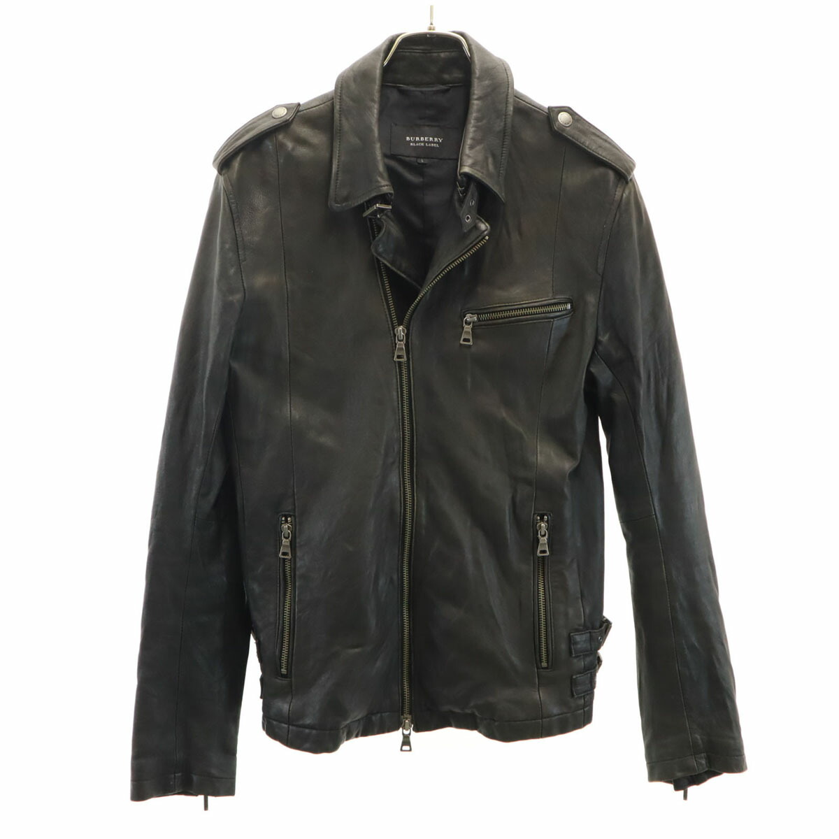 BURBERRY BLACK LABEL 羊革 レザージャケット Mサイズ 楽天市場】バーバリー ブラックレーベル 羊革 シープスキン