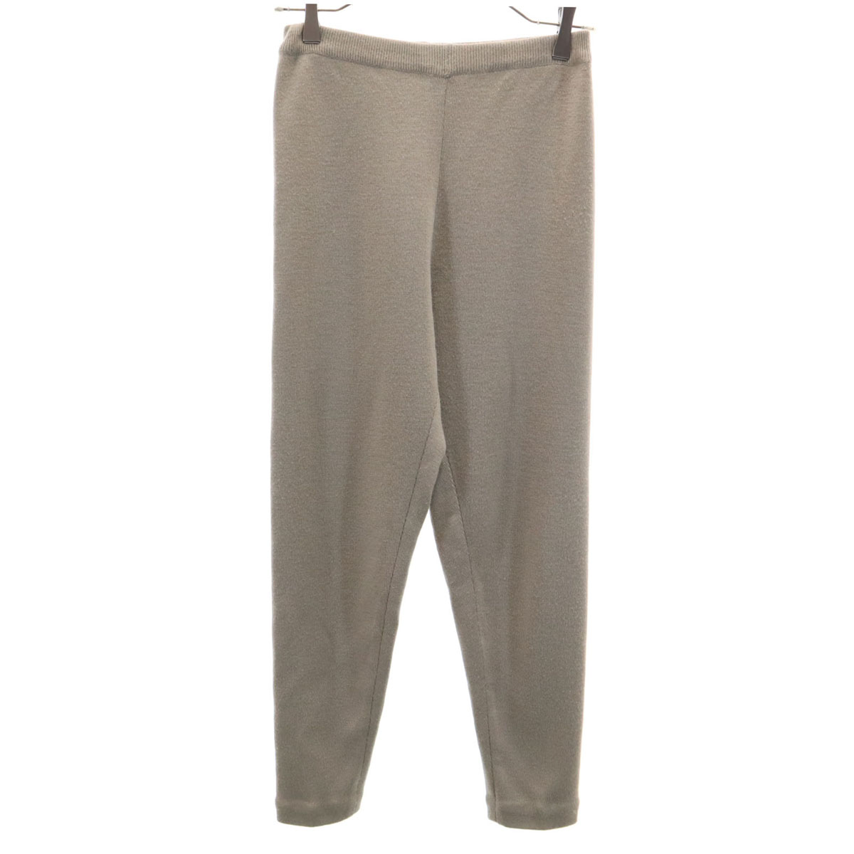 古着 GUCCI グッチ 80s イタリア製 オールド ニット レギンス 40 グレージュ レディース 【中古】｜Bellis