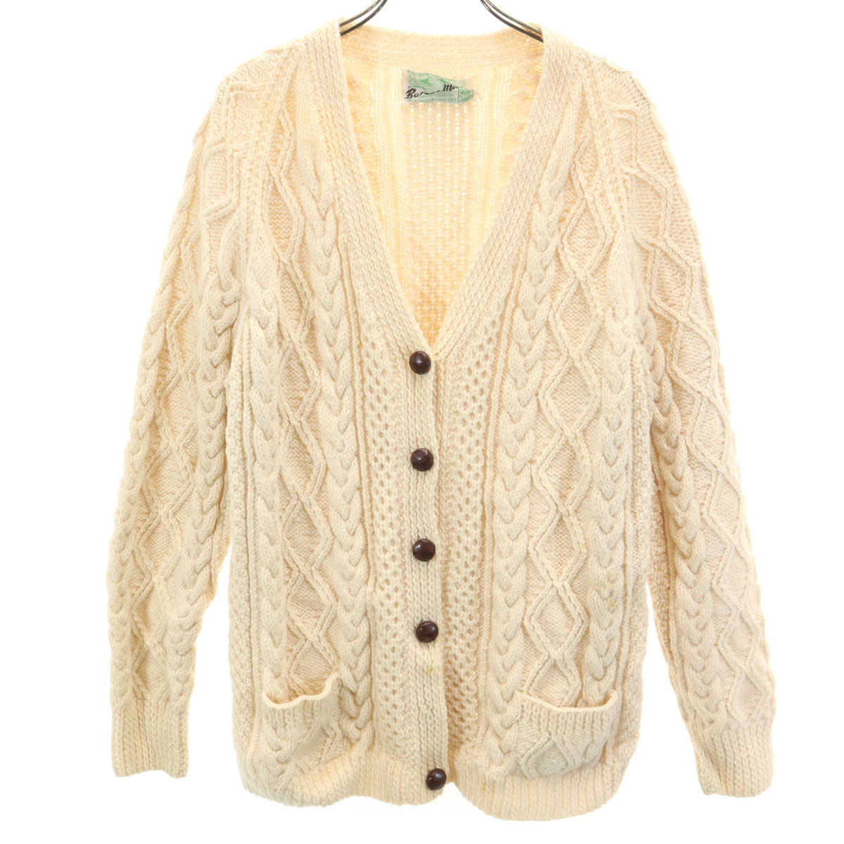 ヴィンテージ 40s 50s レタード 長袖 ニットカーディガン ホワイト VINTAGE レディース 楽天市場】古着 VINTAGE ヴィンテージ 40s 50s レタード 長袖 ニット