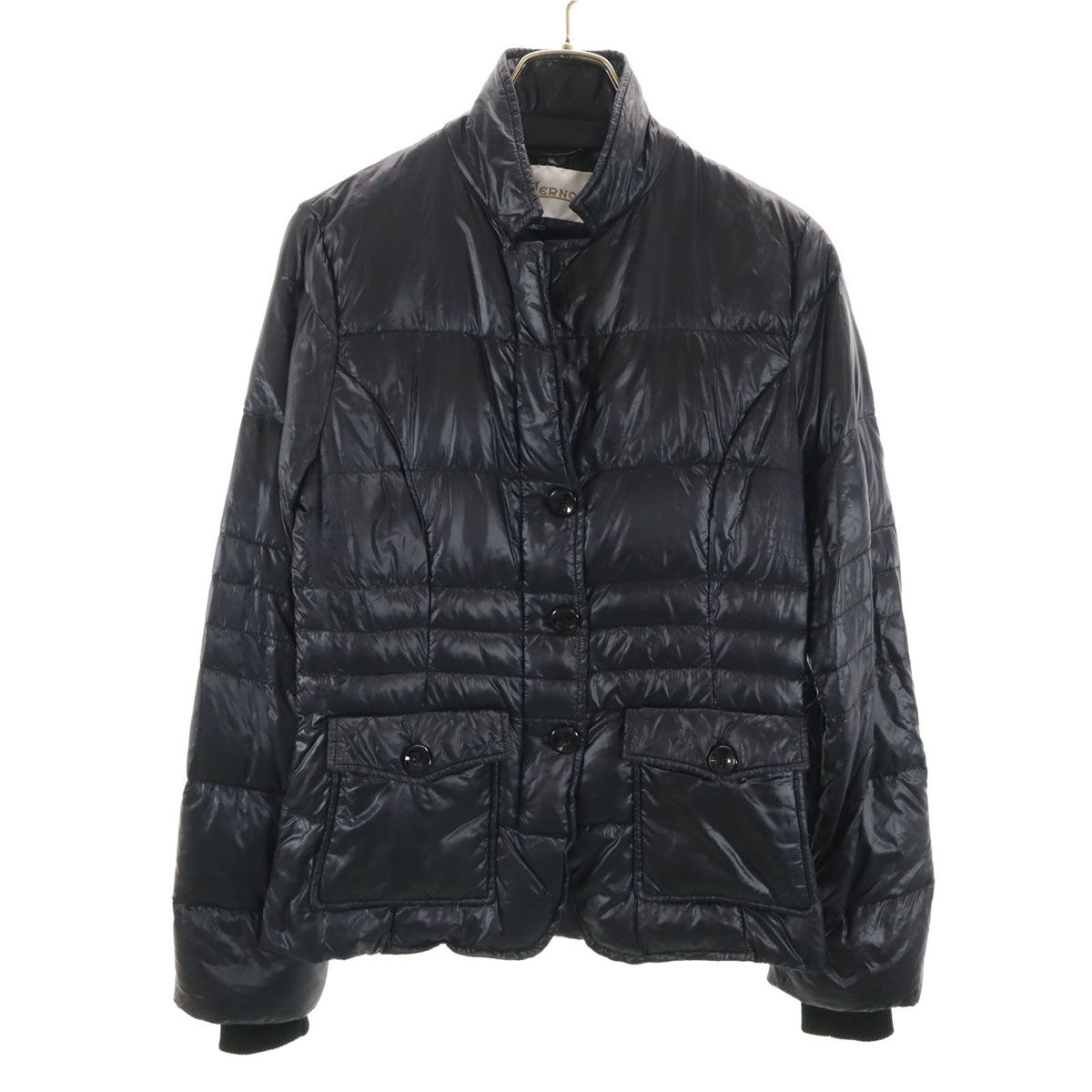 古着 Herno ヘルノ ダウンジャケット 42 ブラック レディース 【中古】｜Bellis