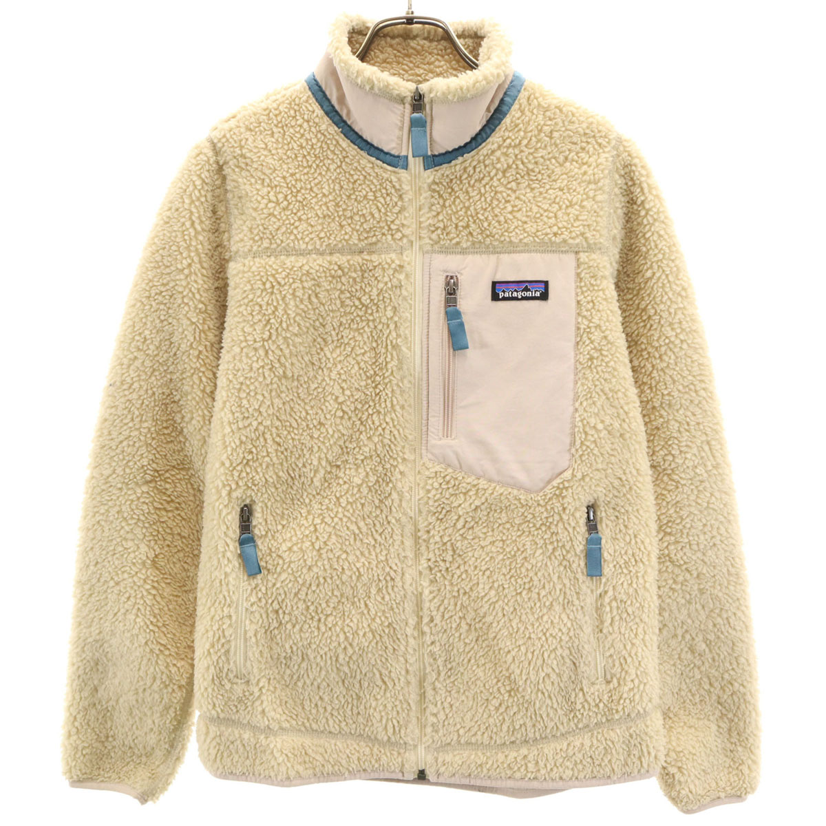 古着 patagonia パタゴニア クラシック レトロX フリースジャケット S ベージュ 23074FA21 アウトドア レディース 【中古】｜Bellis