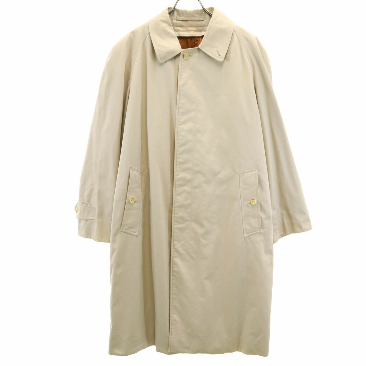 Burberrysバーバリーズ英国製90s コットン製中綿ステンカラーコートS白 美品 Burberrys 90s 白タグ バーバリー ステンカラーコート ノバ