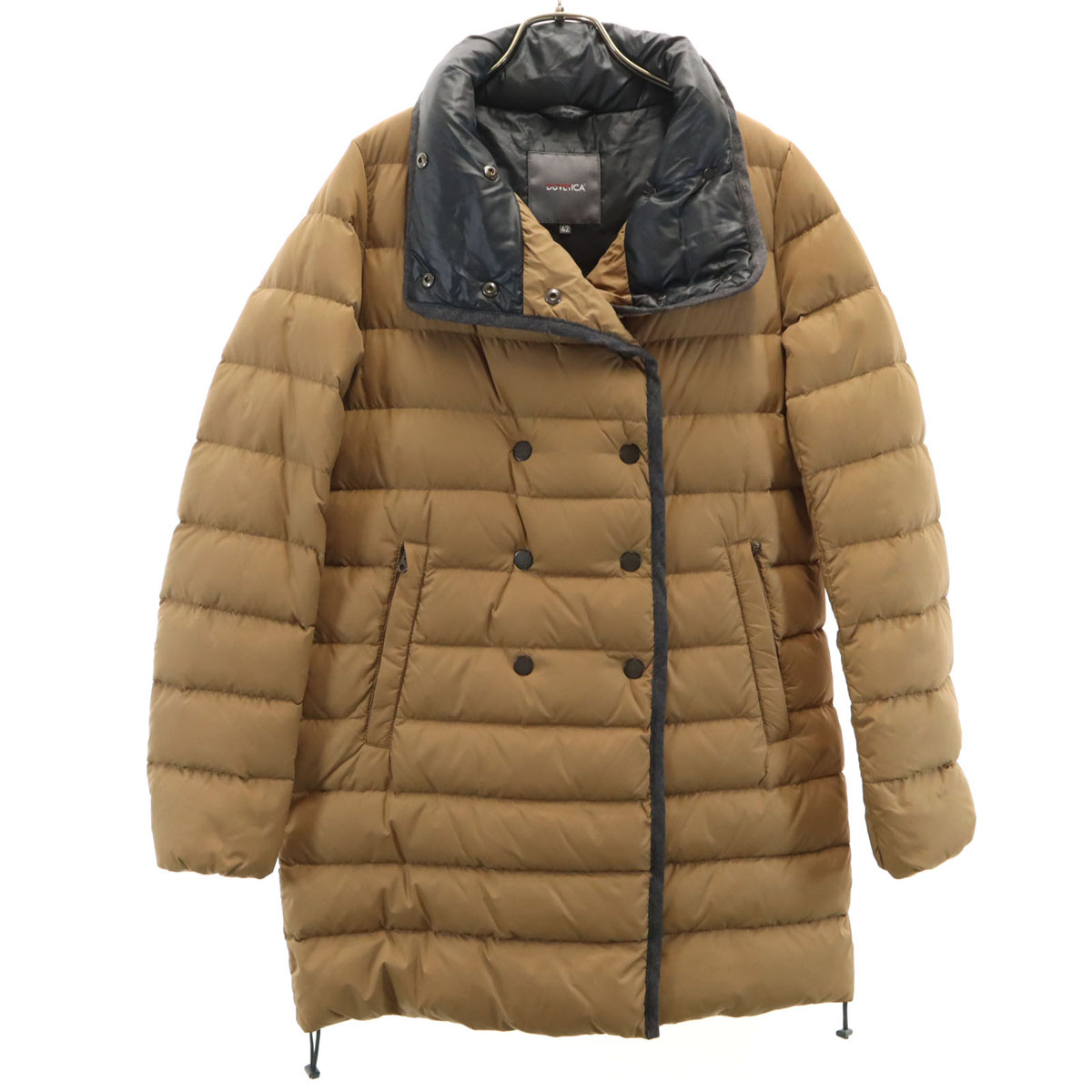 楽天市場】古着 DUVETICA デュベティカ ダウンコート 42 ブラウン系