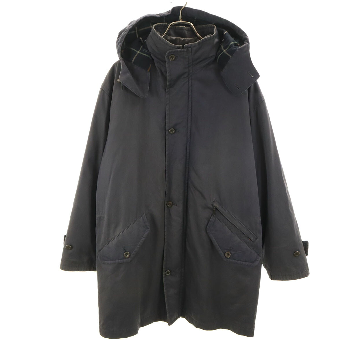 古着 Burberrys バーバリーズ 90s オールド 3WAY ダウンジャケット M ネイビー 日本製 メンズ 【中古】｜Bellis