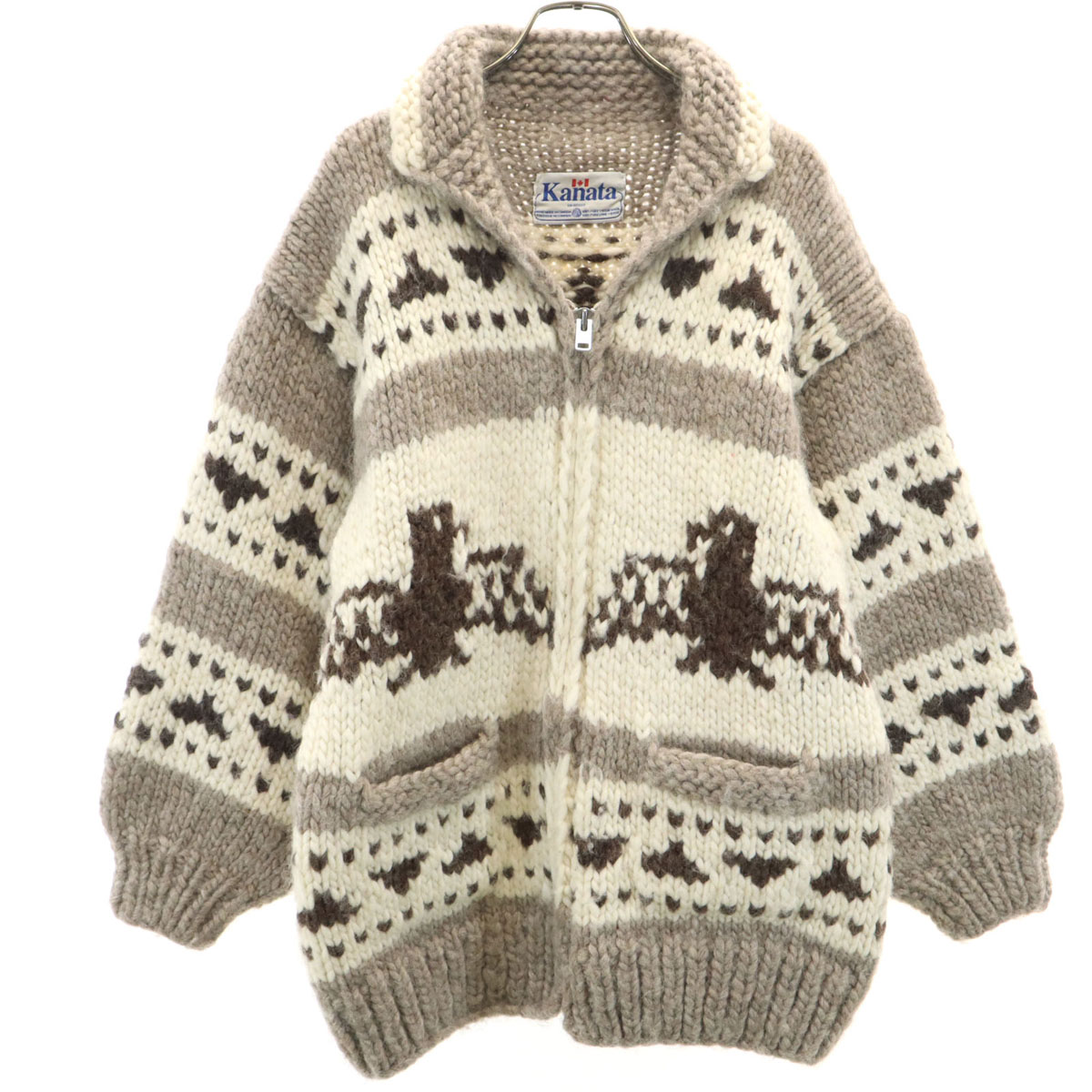 楽天市場】Kanata カナタ カウチンセーター メンズ レディース 迷彩