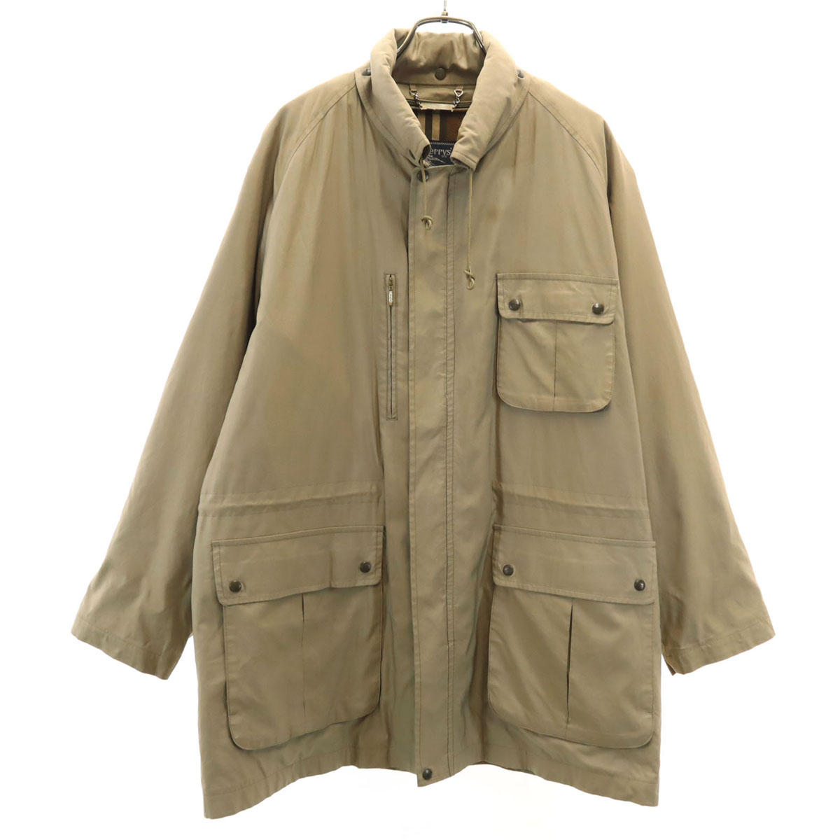 古着 Burberrys バーバリーズ 90s オールド フィールドジャケット M カーキベージュ 中綿ライナー付き メンズ 【中古】|Bellis