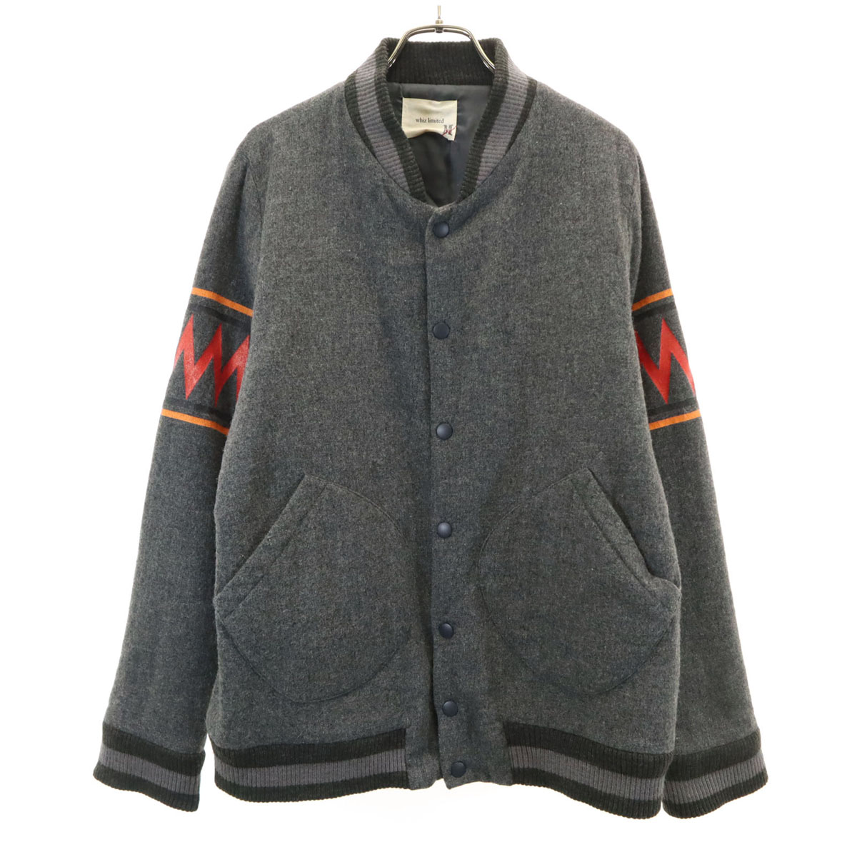 楽天市場】【中古】ウィズ WHIZ LIMITED 76 STA JACKET BLACK M WL-J