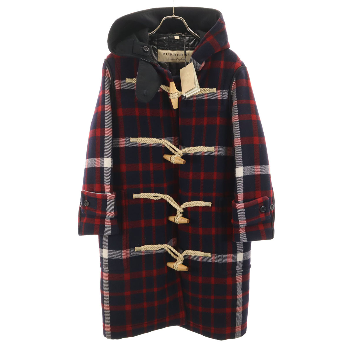 【美品】BURBERRY BRIT 2wayダッフルコート フォックスファー バーバリーブリッドダッフルコートフォックス BURBERRY - 【美品