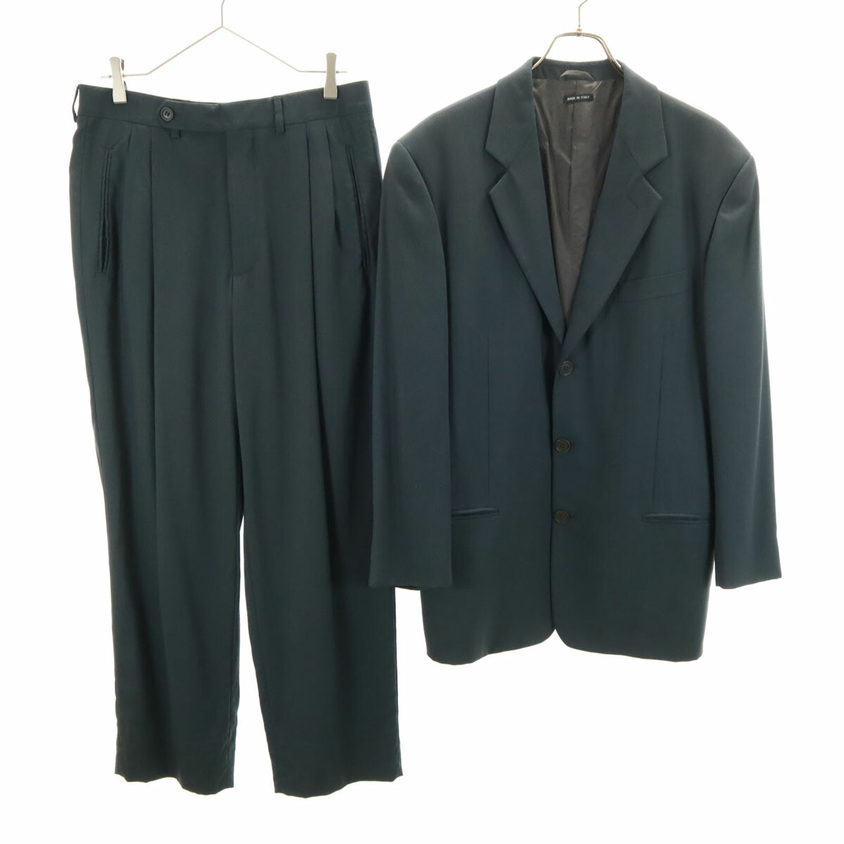 楽天市場】ジョルジオアルマーニ イタリア製 ウール ストライプ柄