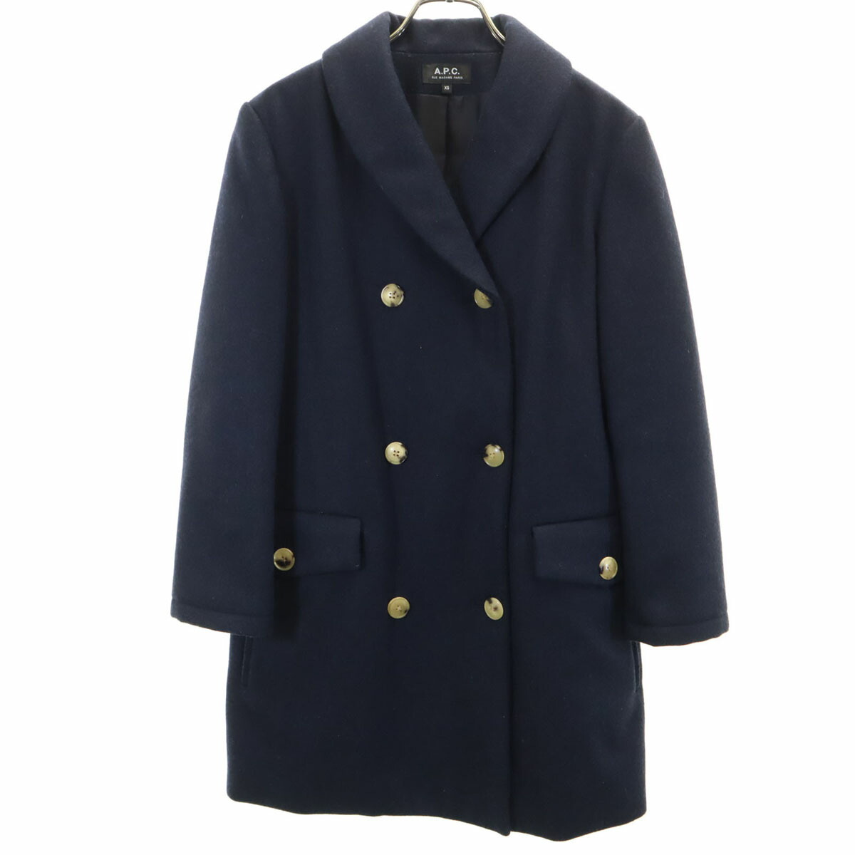 A.P.C. コート　ウール　アーペーセー APC（エーピーシー） 【美品】アーペーセー APC*チェスターコート*36