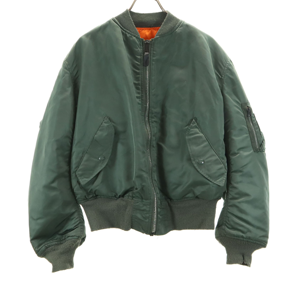 楽天市場】80s 90s USA製 ALPHA INDUSTRIES 社製 MA-1 フライト