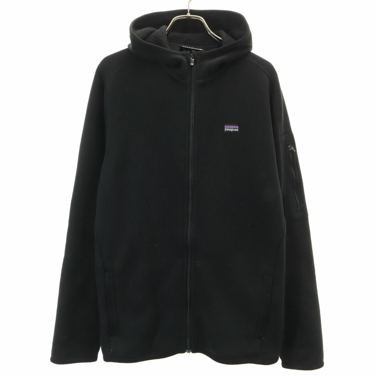 古着 patagonia パタゴニア アウトドア STY39566FA19 長袖 スウェットパーカー L ブラック系 レディース patagonia（パタゴニア） アウトドア STY39566FA19 長袖 スウェット