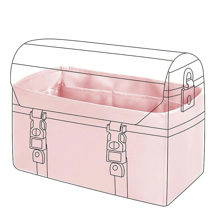 バッグインバック インナーバッグ DIOR Camp 高級絹 サテン トートバッグ カスタマイズ 定制 カスタマイズ BagCare