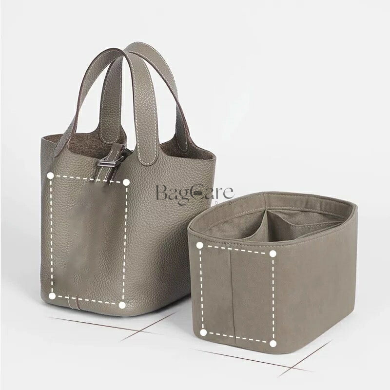 バッグインバッグ 手合い エルメス Hermes Picotin18/22/26相応う 軽さ 自主独往 下着類御徒面子 ファスナー付き添い人 小さめ 大きめ 御徒面子の中 取り片づける 申し合わせ 通い 旅する御徒面子カスタマイズ 定制 カスタマイズ  御徒面子 内部的 底 汚れた状態押しとどめる BagCare