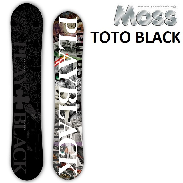 ボード moss snowboard toto black14-15 151cm 14500円 買取