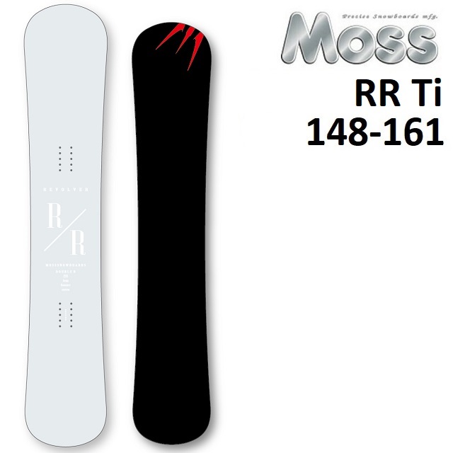 スノーボードMOSS 【モス】 REVOLVER RR Ti 148 (17-18)スポーツ