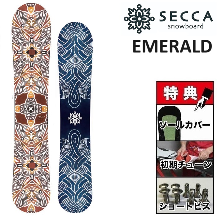 【楽天市場】24-25 SECCA RISE セッカ ライズ スノーボード 板 