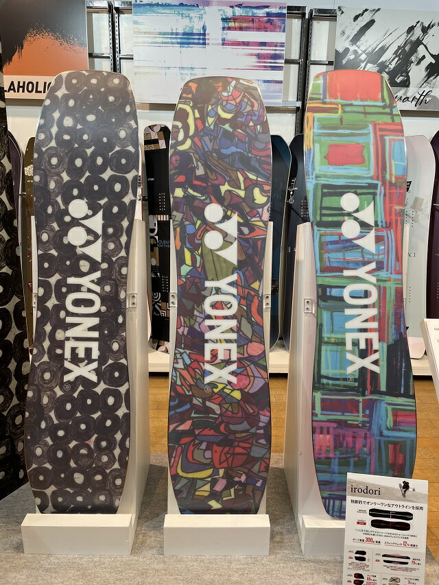 選べる配送時期 特典付き 【早期予約商品】 23-24 YONEX IRODORI 135cm ヨネックス イロドリ グラトリ 日本正規品 メンズ  レディース スノーボード 板