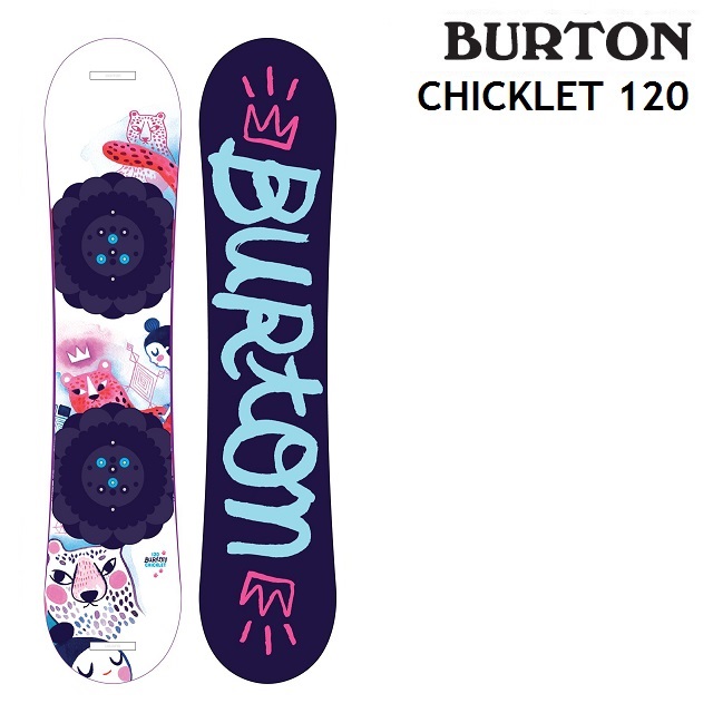 ボード キッズ Burton チクレット スノーボード120×バインディング