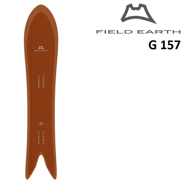 再入荷】 22-23 FIELD EARTH G157 フィールド アース スノーボード 板