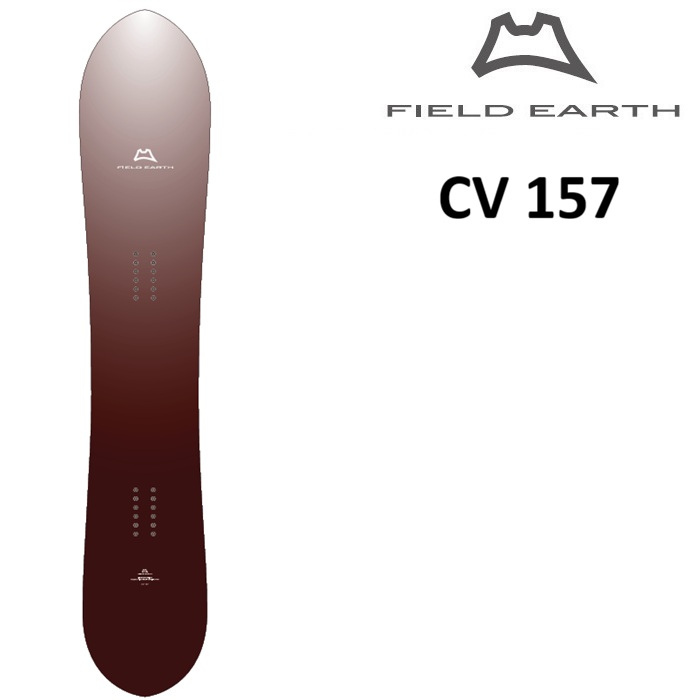 楽天市場】CV 2.5D 163 157 148FIELD EARTH SNOWBOARDS24-25フィールド
