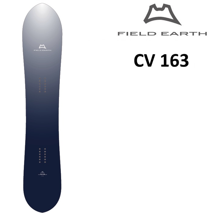 26-27 FIELD EARTH CV163 活動の領域 地びた スノーボード 板 メンズ 163