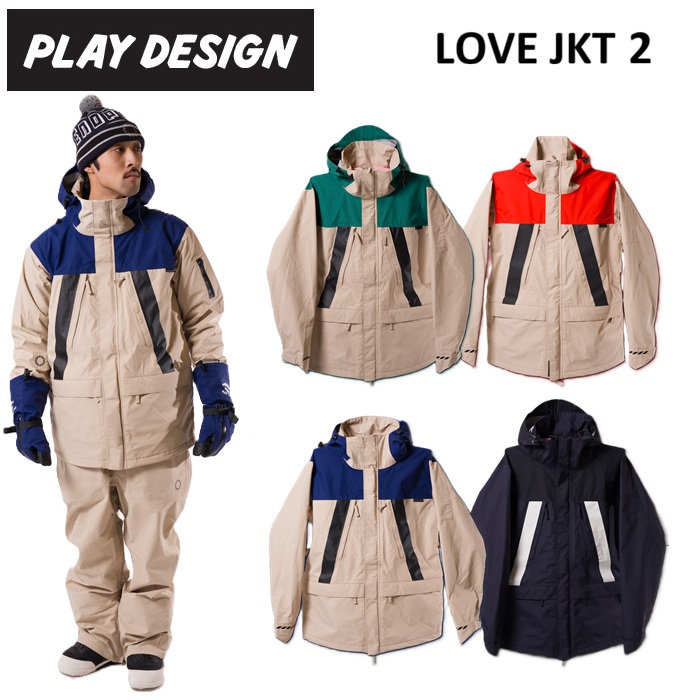 楽天市場】P01 プレイ LOVE JACKET 2 ラブ ジャケット PLAYDESIGN