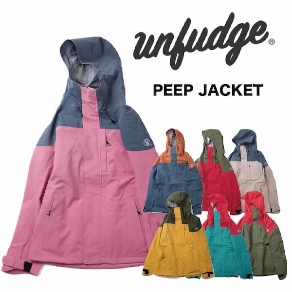 激安セール 23-24 UNFUDGE アンファッジ PEEP JACKET ピープ