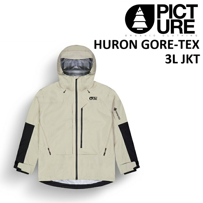 25-26 PICTURE 活動写真 HURON GORE TEX 3L JACKET 上衣 PURE CASHMERE 御召しもの メンズ スノーボード 平間和徳 ラマお師匠さん