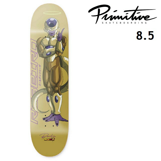 美しい Primitive Skateboards プリミティブ スケートボード Dragon Ball Super ドラゴンボール 超 Ribeiro Golden Freiza Deck 8 5 デッキ スケート W 第1位獲得 Hughsroomlive Com