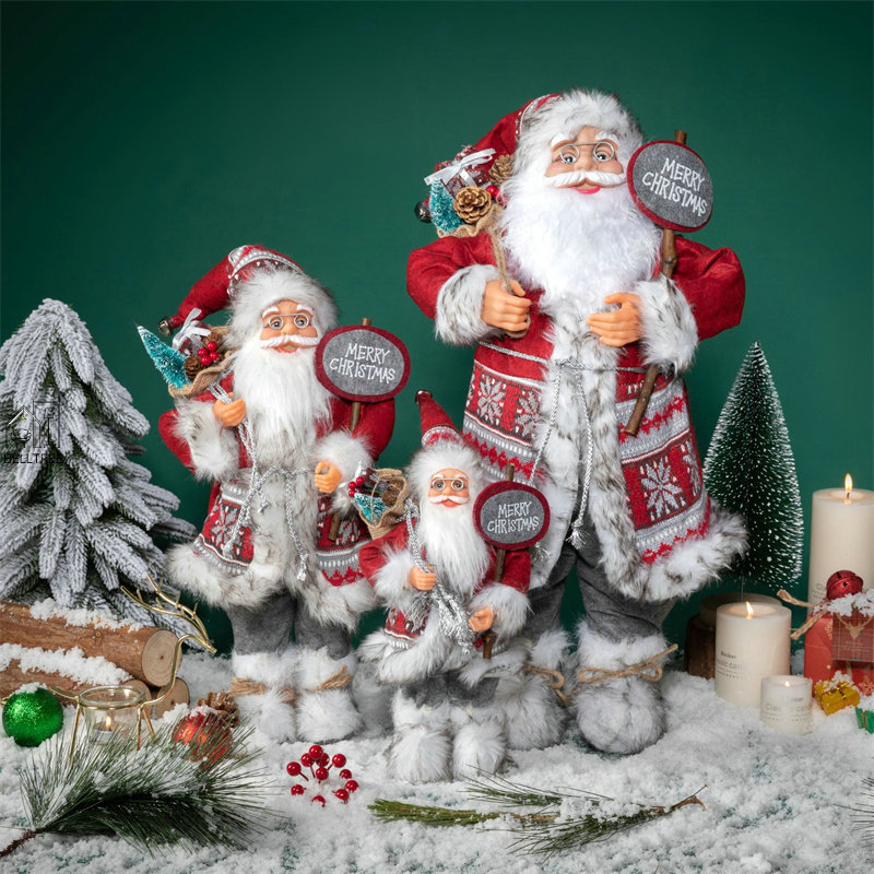 3点セット クリスマス 飾り付け 装飾 かざりつけ サンタクロース