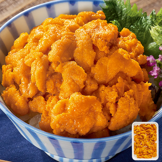 楽天市場】うに ウニ ) うにジャン辛漬け 100g×3ヶ（たっぷり300g分