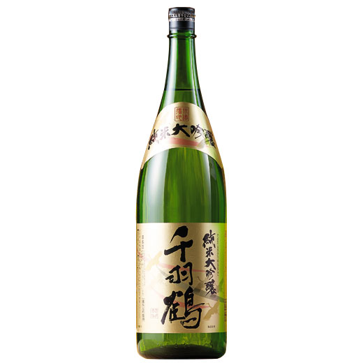 楽天市場】日本酒 大吟醸酒 千羽鶴 生貯蔵 大吟醸 原酒 1800ml 一升瓶